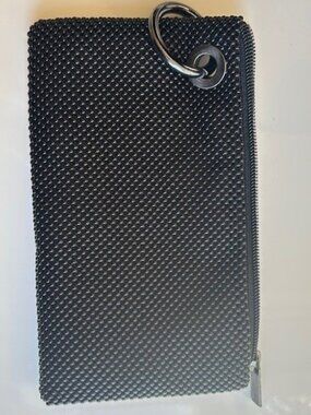 LULU TOWNSEND Black Beaded Wristlet NWOT